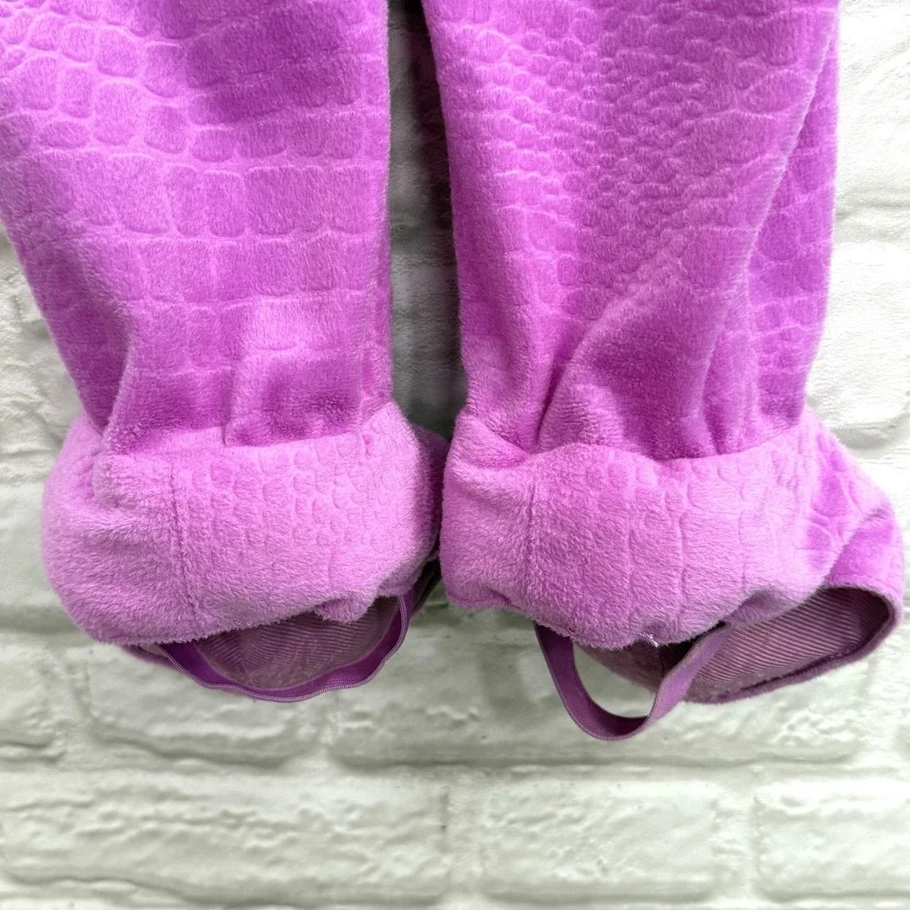 Hippopotamus Halloween Costume Sz 2T/3T Purple Hippo Bodysuit Warm Fast Shipping
